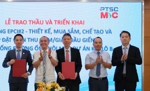 Dự án khí Lô B: PTSC M&C được trao thầu và triển khai Gói thầu EPCI#2